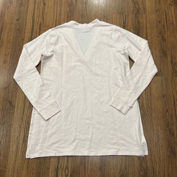 Tasc Performance Shirt Womens Small Organic Cotton Bamboo Stretch Peach Tunic - Picture 5 of 5